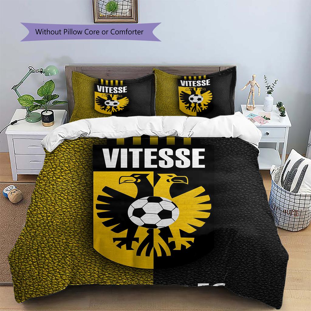 Ropa de cama con estampado SBV Vitesse Decoración del hogar Regalo de cumpleaños y festival (1 * funda nórdica + 2 * fundas de almohada, sin núcleo)