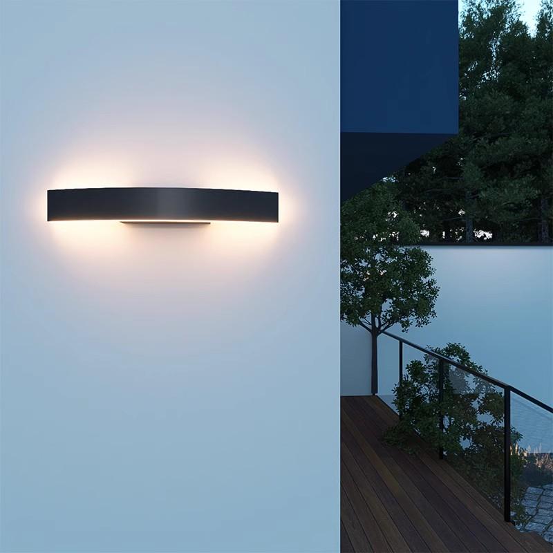 Outdoor Wall Lights Waterproof Balcony Villa Hotel Decor Modern Simple Exterior Wall Garden Courtyard Entrance Wall Landscape