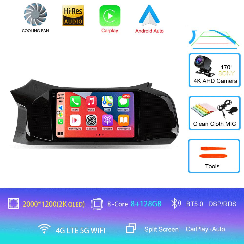 Car Radio Android 14 For Chevrolet Onix 2012 - 2014 2015 2016 - 2019 Navigation GPS Multimedia Video Player Stereo Carplay 4G BT