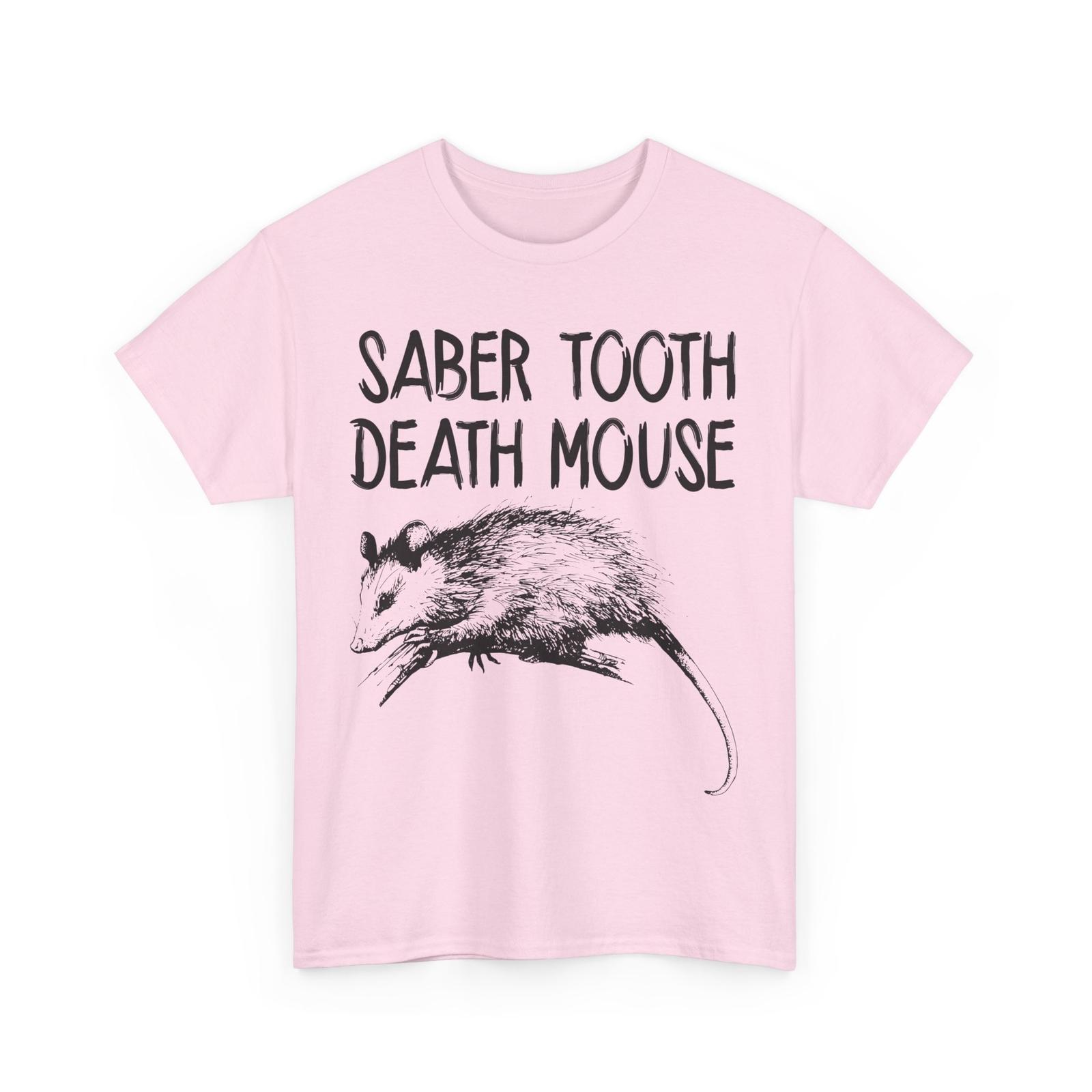 Opossum Saber Tooth Death Mouse Opossum Animals Lovers T-Shirt S