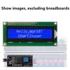 5V Operation IIC LCD Display Blue Screen PCF8574 Interface 16x2 Character LCD  DIY Projects