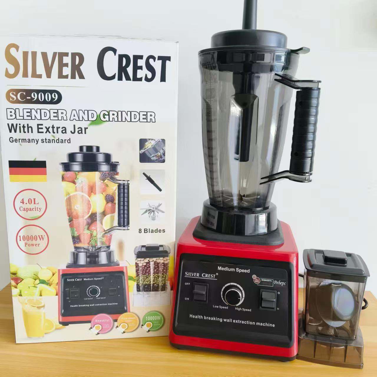 The BAY 4L 8-in-1 Commerci&euml;le Roestvrijstalen Sapcentrifuge en Krachtige Blender met Pulpafscheider EU Standard EN