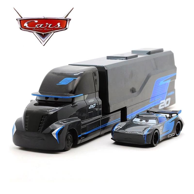 Disney Pixar Cars 3 Toys Car 1:55 Lightning Mcqueen Mack Uncle Truck Rescue Collection Alloy Car Model Children's Toy Gift