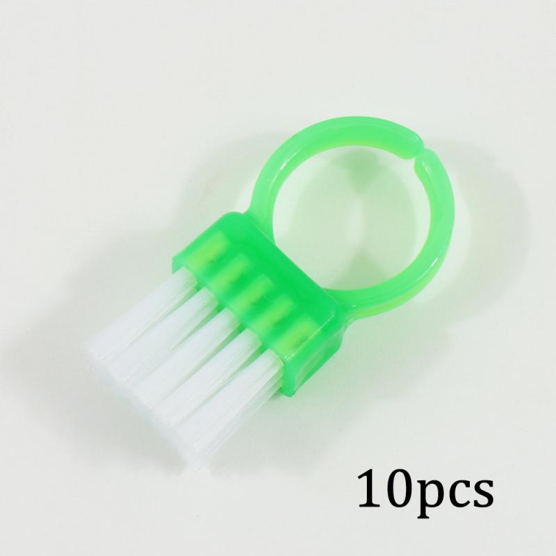 

10 шт. Мини-кольцо Кисть для очистки ногтей от пыли Мягкий ворс DIY Кисти для ногтей Профессиональная кисть для очистки от пыли Кисть для макияжа Инструмент для ухода за маникюром