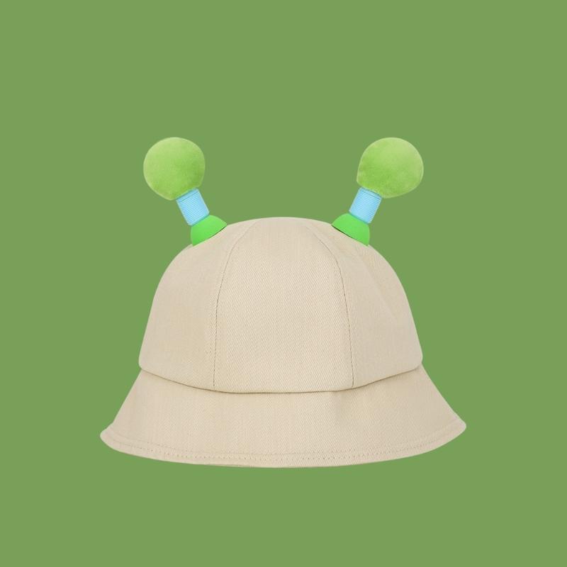 Outdoor Spring Sun Hat Cartoon Bucket Hat Party Headwear Summer Camping Hat