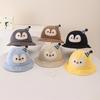 Korean Spring Penguin Bucket Hat - Cute, Adorable, Versatile Sun Protection for Boys and Girls