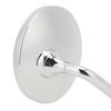 Rear View Mirror 3.4in Wide   Handlebar Rear View Mirrors for Motorcycle