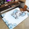 1PC Elephant Non-Slip Floor Carpet Compatible for Office&Living Room&Bedroom&Dining Room -  Soft & Pattern, Vibrant Colors-H0318