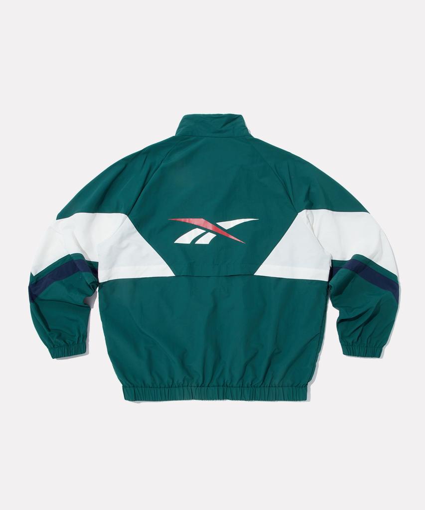 Reebok Dna Colorblock Windbreaker - Green