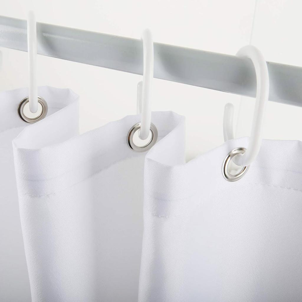 Spooky Halloween Shower Curtain Scary Face Cute Bathroom Decor with HooksFabric Curtain for Party or Home Decoration