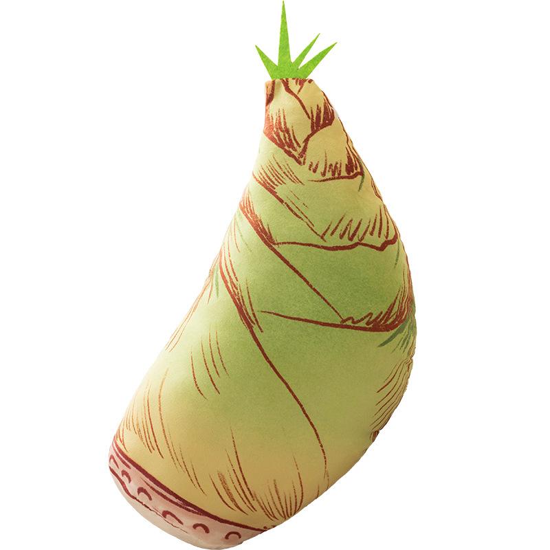 Creative Bamboo Shoot Throw Pillow Plush Toy Doll Home Sofa Pillow Cushion Girl Sleeping Soothing Doll