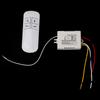 2 Ways ON OFF 220V Digital Wireless Wall Light Receiver Transmitter Remote Control Switch