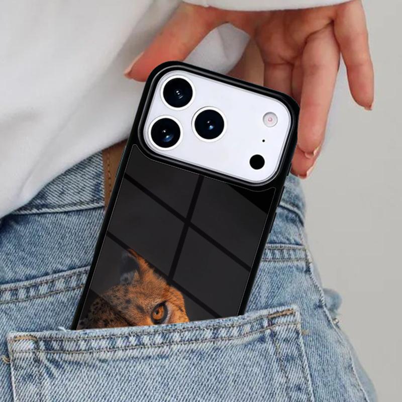 Luxury Tiger Leopard Phone Case for iPhone 17ProMax 12 13 14 15 16e 17 Pro Max Plus Air Cover
