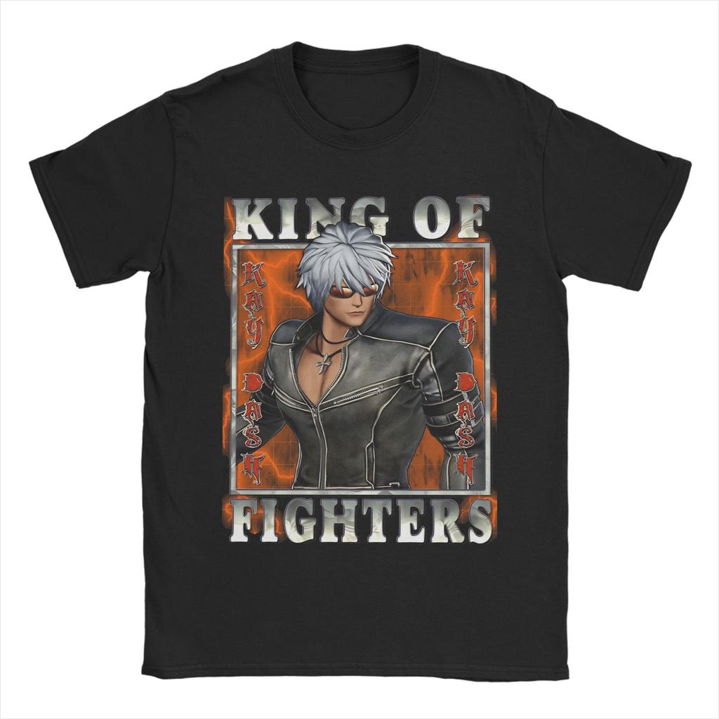 Novelty King of Fighters XV Better Than TShirts Unisex O Neck Pure Cotton T Shirts Short Sleeve Tees Plus Size Clothing