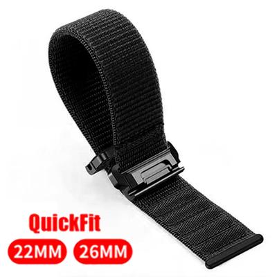 22mm 26mm Nylon-Schlaufe Schnellwechsel-Armband für Garmin Fenix 8 Pro 7X 6X 6 5 plus Tactix 8 Enduro 3 Epix Forerunner 970 965 Sportband