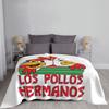 Los Pollos Hermanos Blanket Soft Warm Flannel Throw Blanket Plush for Bed Living Room Picnic Travel Home Sofa