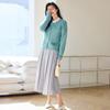 VICTORIA&VERA Women's Round Neck Knit Cardigan