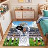 "La Liga Victory Celebration" Patterned Carpet, Suitable As a Non Slip Play Mat for the Living Room and Bedroom Sofa