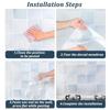 Wall Protector Film Kitchen Oil Proof Wall Sticker Stove Cabinet Heat-resisting Self Adhesive Wallpaper Waterproof Decoration