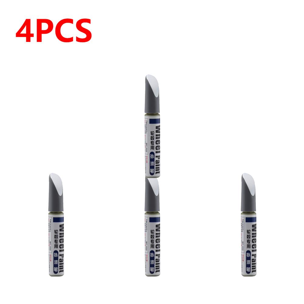 12ml Car Wheel Spoke Paint Scratch Repair Pen 1-5pcs Waterproof Paint Marker Pen Tyre Care Repair Tool Car Accessories