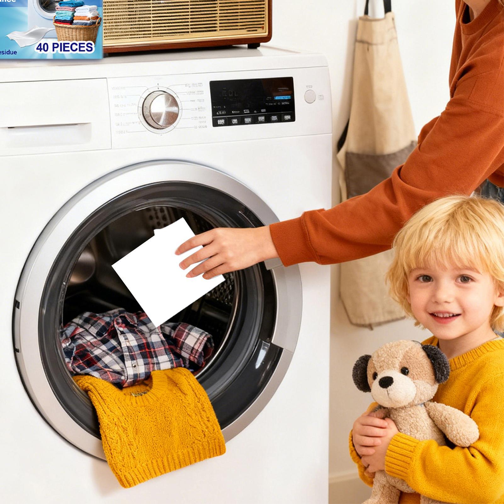 

Laundry Sheets Dryer 40-Count Anti-Static Clean Scented Washer Pet Hair Fabric Clothes Dryer Sheets For Odor Removal Pet Hair China Mainland