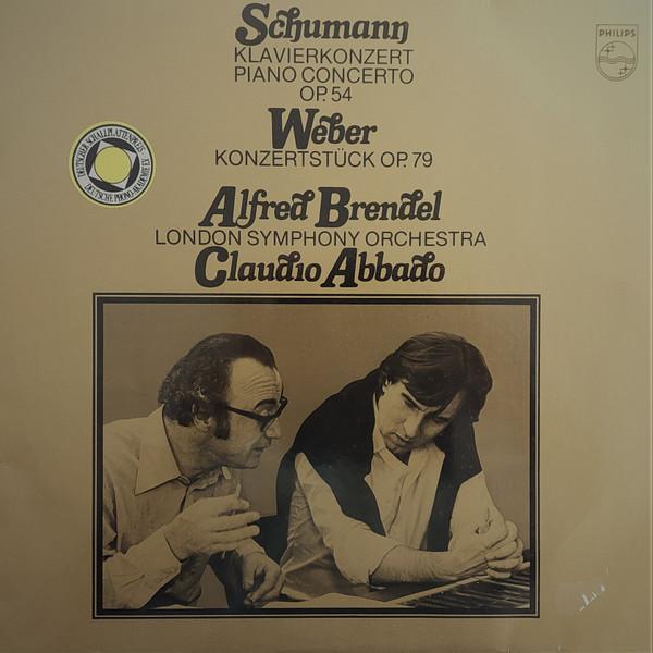 

LP Record SCHUMANN / WEBER, ALFRED BRENDEL, L - Klavierkonzert Op. 54 / Konzertstuc 910000 Philips 1980 Germany Classical Used