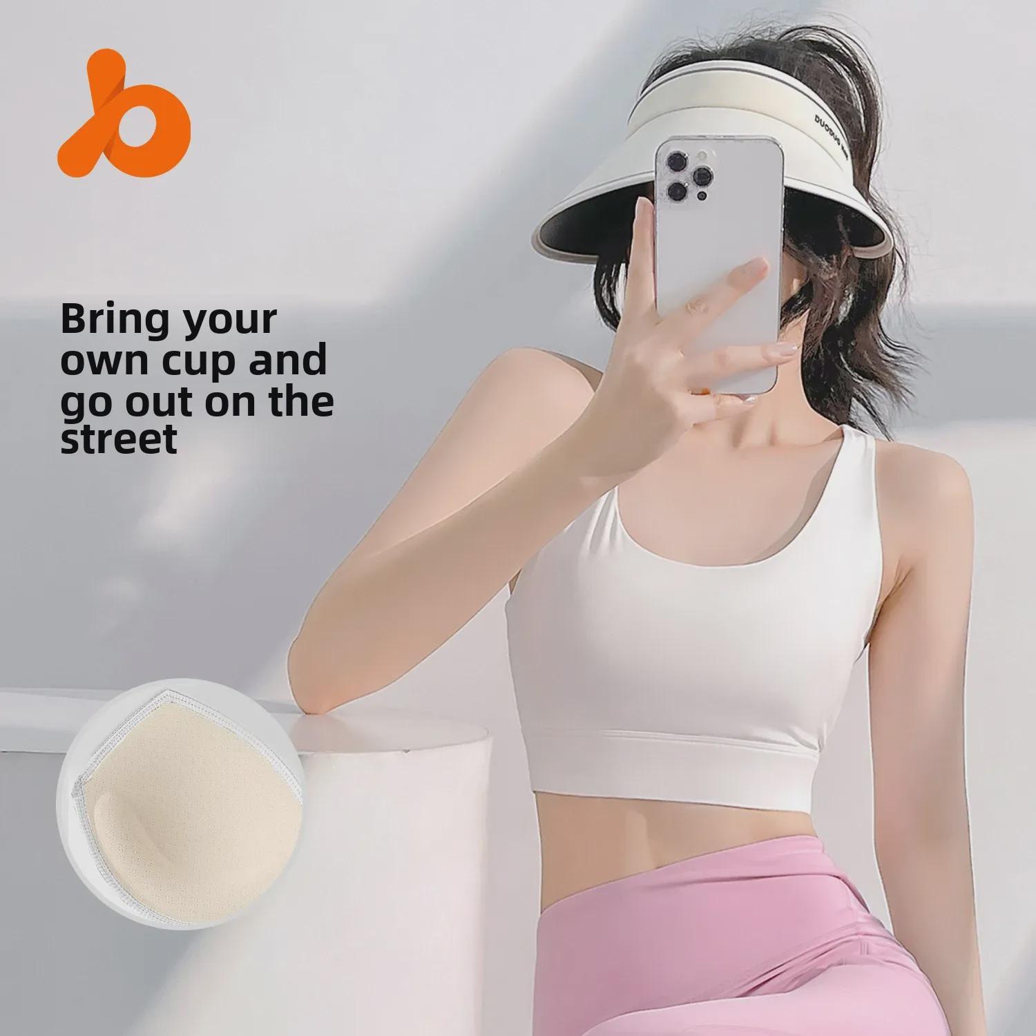 

Спортивный бюстгальтер Juyitang Backless Backless с защитой от ударов XL