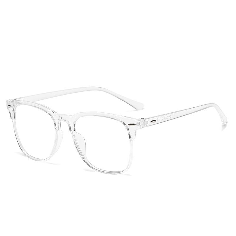 Transparent Computer Glasses Frame Women Men Anti Blue Light Square Eyewear Block UV Glasses Optical Spectacle