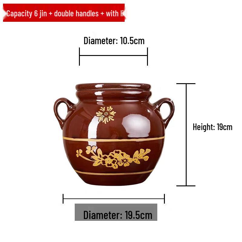 Ceramic Kitchen Oil Storage Pot