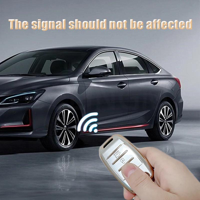 Quicksand Gold Car Key Case Cover Fob For KIA RIO 3 K2 K3 K4 K5 Sportege Picanto Optima Soul Ceed Sorento Forte Stinger Cerato