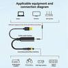 3.5mm Jack To Optical SPDIF Audio Adapter for Home Theater TV