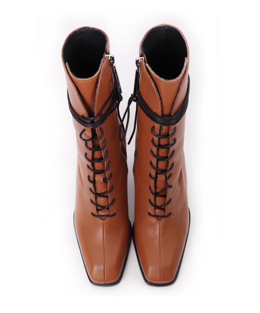 Jede Konnen Jdb19010_Laceup Detail Boots_Camel