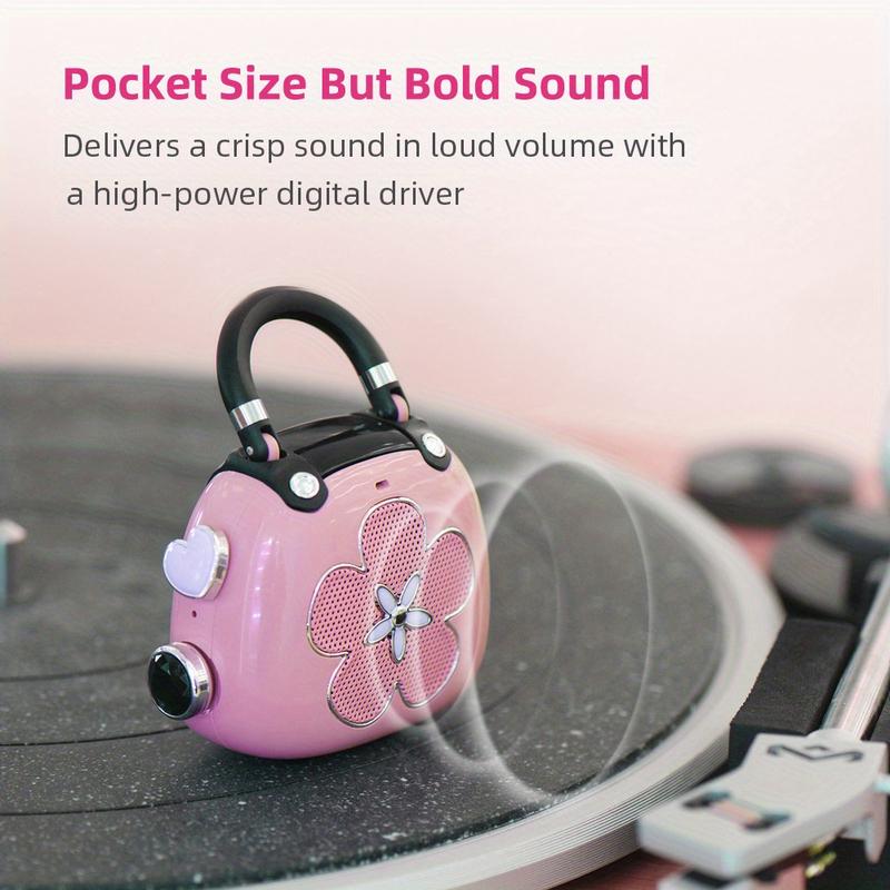Mini Bluetooth 5.0 Speaker Candy 5W Mighty Sound Cute MP3 Music Player Sound Box Wireless Portable Speakers Ideal Gift Idea