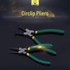 7" & 9" Bent Head Snap Ring Circlip Pliers - Internal/External Spring Pliers Set