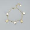 S925 Sterling Silver Pearl Shell Charm Bracelet - Fresh Summer Girl's Jewelry