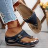 Fashion Women Slippers Fashion Wedge Sandals Open Toe Slip On Platform Slippers Summer New Flip Flops Casual Designer Shoes Slides Women