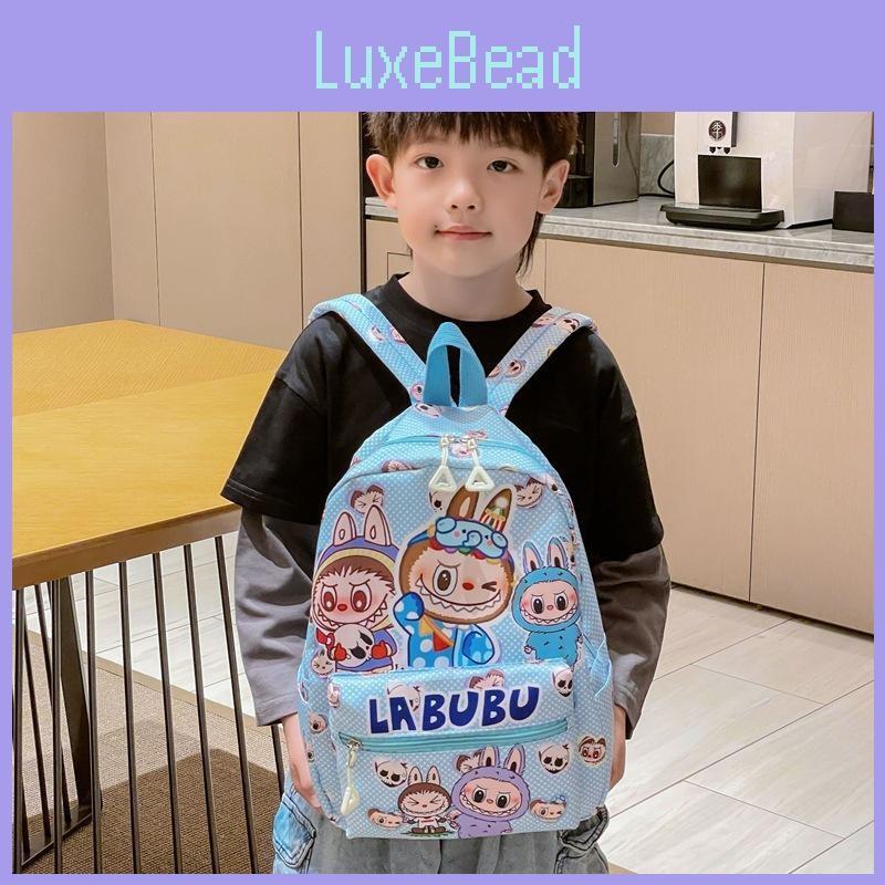 Capacity Large Backpack Nylon School Bag For Boys Girls Daily Use