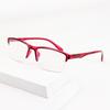 Pc Half Frame Eyeglasses Reading Glasses Women Men Comfortable Urltra-Light Eye Protection Eyeglasses Office Computer Goggles