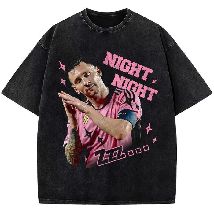 Футболка Lionel Messi Night Night Celebration Celly Величайший всех времен GOAT S разноцветный