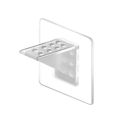 4Pcs Adhesive Shelf Support Pegs For Kitchen Bedroom Closet Cabinet Shelf Support Clips Wall Hanger Sticker Bracket Holder