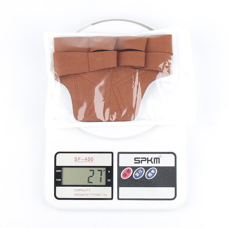 Krafttraining Handflächenschutz Handflächenheben Langhantel Fitness Hartes Zugtraining Rutschfest Verschleißfest Power-Handschuhe Griffband