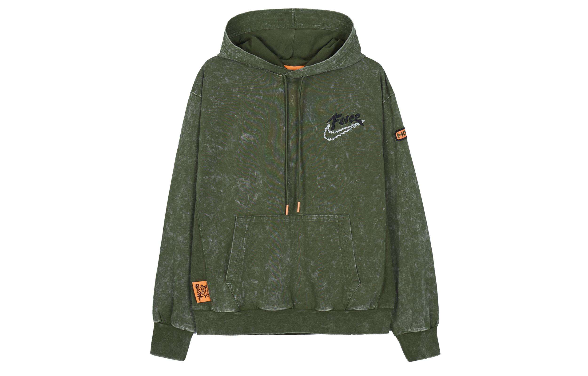 Nike Sweatshirts Men s Green Hooded Moderate Other DH6809-355 S