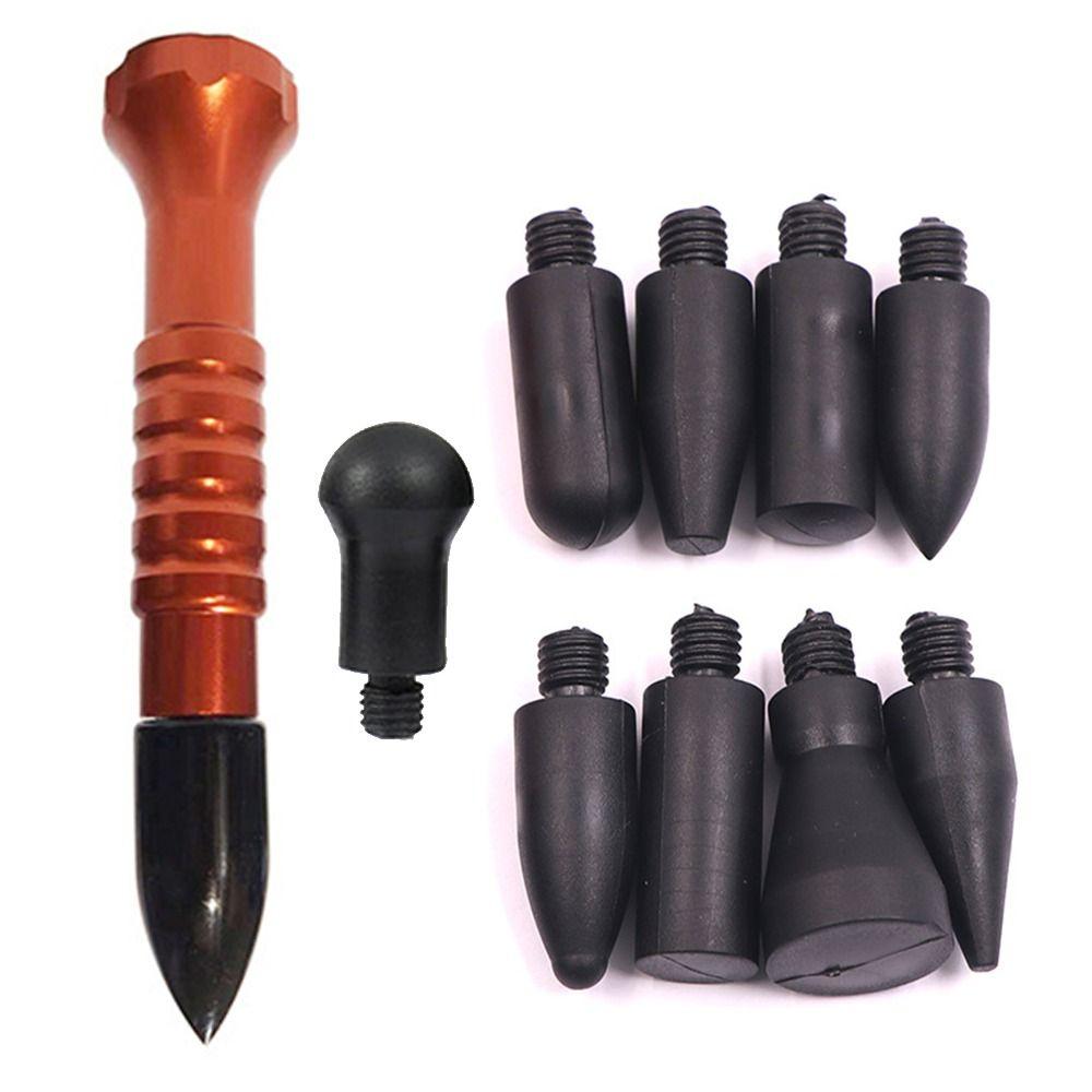 10Pcs Fix Dent Repair Tool Kits Knock Down Tap Down Pen Car Body Dent Removal Tools  for Dent Remove