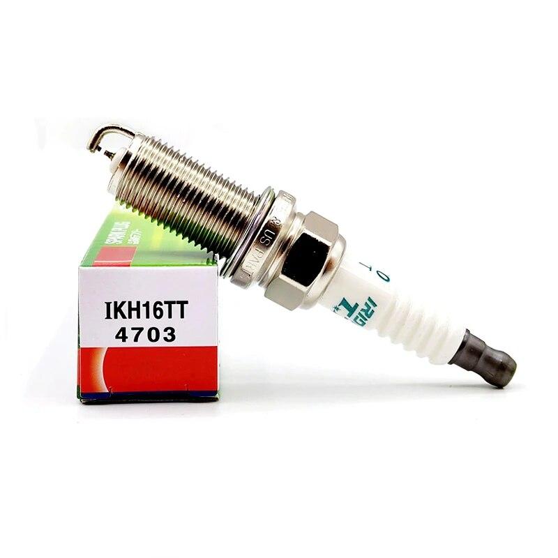 4/6PCS 4701 IK16TT 4702 IK20TT 4703 IKH16TT Dual Iridium Spark Plug For Hyundai Honda Toyota Suzuki Luxus BMW Mitsubishi Nissan