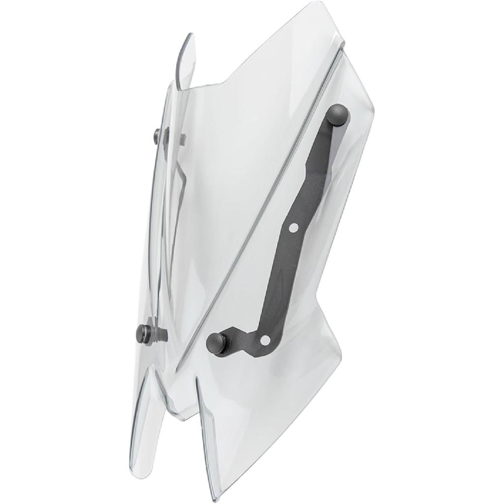 Motorcycle Windshield Double Bubble Windscreen for Z650 Z 650 2020 2021 2022 2023 2024 2025 Flyscreen Screen Visor Deflector, Smoke