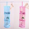 Foldable Hanging Storage Net Organizer Bag Wall Closet Organizers Sundries Storage Bedroom Door Home Storage