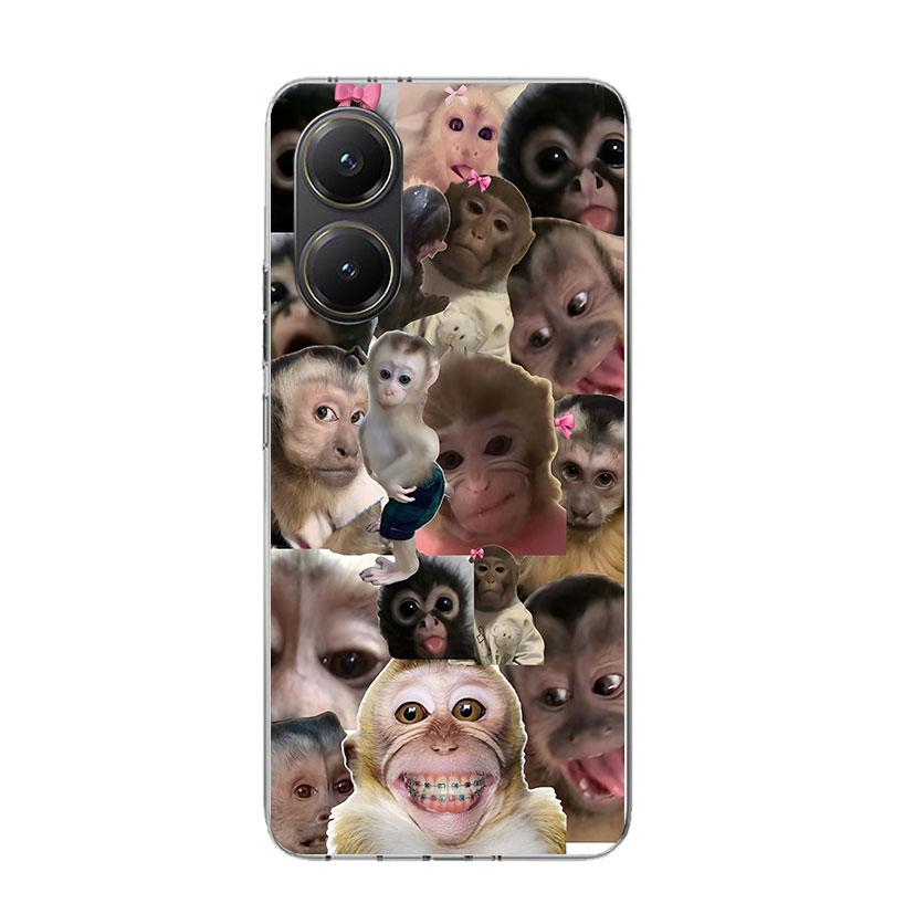 

Monkey Memes Phone Case For Xiaomi Poco X7 X6 X5 Pro F7 Ultra Redmi 15C 15 13 13C 12 12C 10 10A 10C 9 9A 9C 9T Cover Poco X7 X6 Redmi 9C