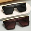 European American Oversized Unisex Frame Sunglasses - Stylish Model 30020