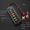 Batterietester Automobil Motorrad Batterie Auto Batterie Tester ABS Rot Gelb Grün Display 12V Batterie Ebene
