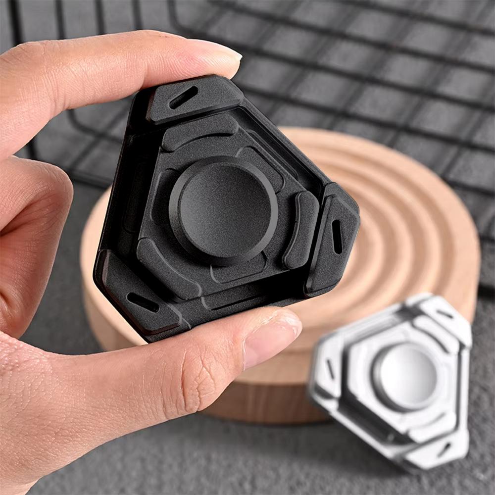 Edc Fingertip Slider Perpetual Motion Gyroscope Fingertip Toys Pressure Reducing Gyroscope Metal Slider Finger Push Rotator